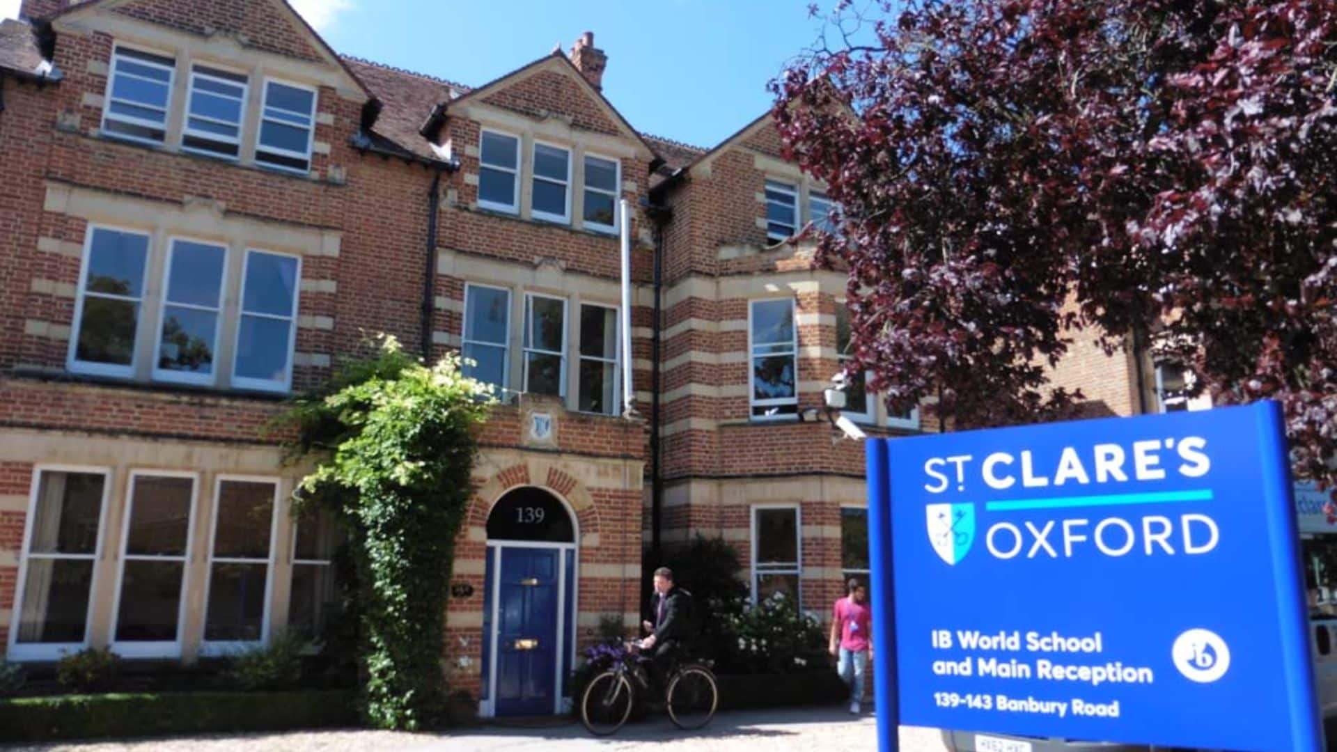 St. Clare’s Oxford school