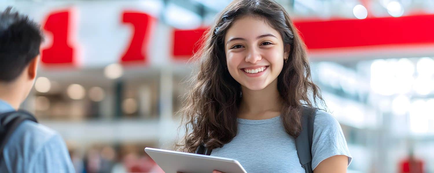 estudiante de nivel A2 de inglés